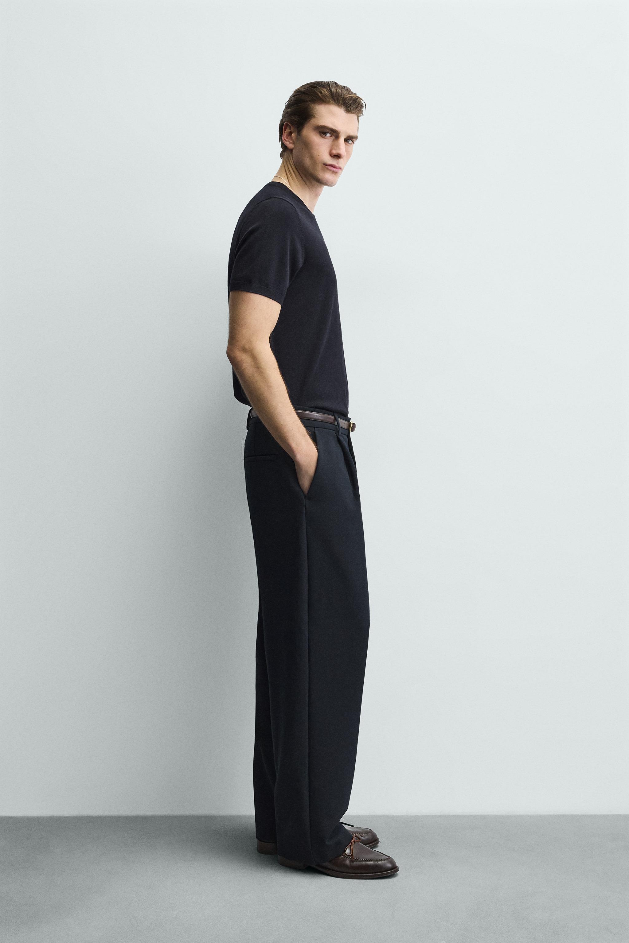 T-SHIRT EN MAILLE COUPE REGULAR